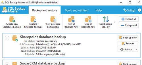 SQL Backup Master 4最新版