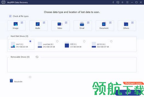 AnyMP4 Data Recovery破解版