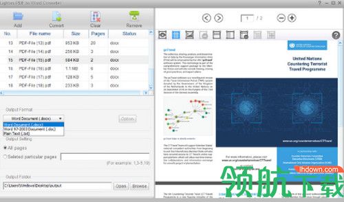 Lighten PDF to Word Converter破解版