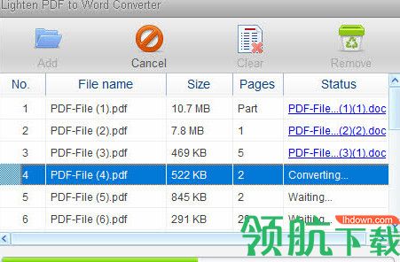 Lighten PDF to Word Converter破解版