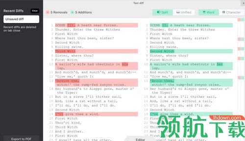Diffchecker破解版
