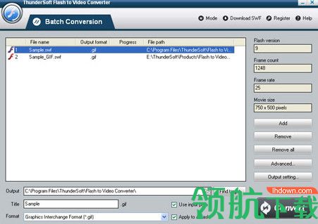 ThunderSoft Flash to Video Converter破解版