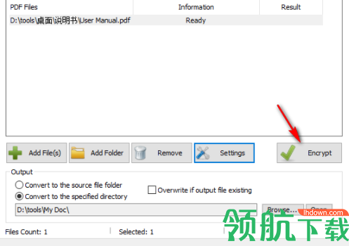 Mgosoft PDF Encrypt(PDF文件加密工具)官方版