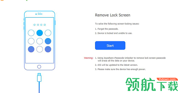 JoyoshareiPasscodeUnlockermac(ios设备解锁工具)官方版