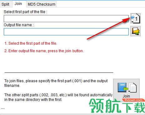 FileSplitterandJoiner文件分割合并工具官方版