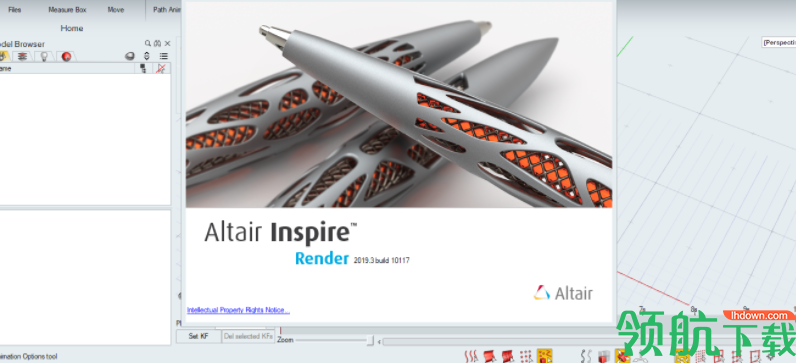 AltairInspireRender模型渲染破解版
