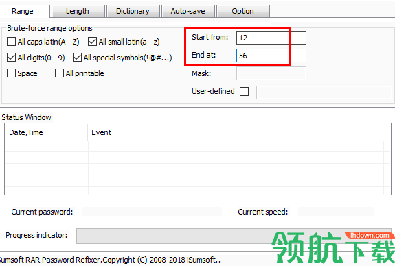 iSumsoftRARPasswordRefixer密码恢复官方版