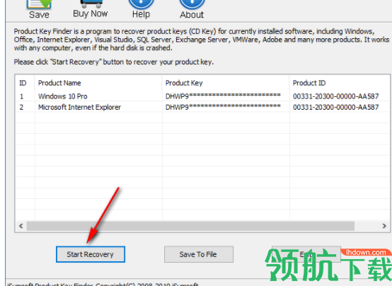 iSumsoft Product Key Finder(密钥恢复工具)官方版