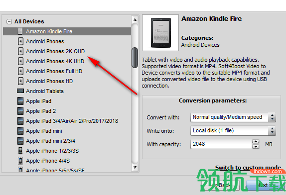 Soft4BoostVideotoDevice视频格式转换官方版