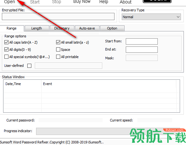 iSumsoftWordPasswordRefixer密码恢复工具官方版