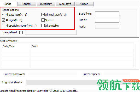 iSumsoftWordPasswordRefixer密码恢复工具官方版