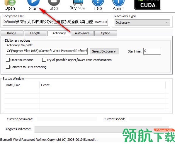iSumsoftWordPasswordRefixer密码恢复工具官方版
