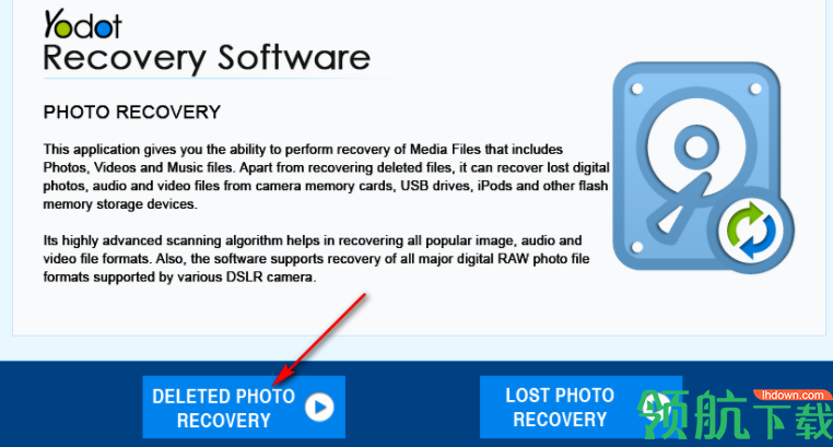 YodotPhotoRecovery照片恢复软件官方版