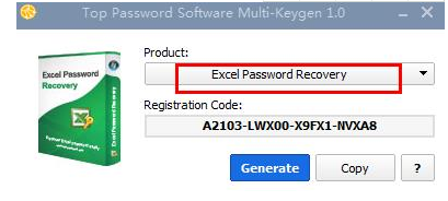 TopExcelPasswordRecovery密码破解工具破解版