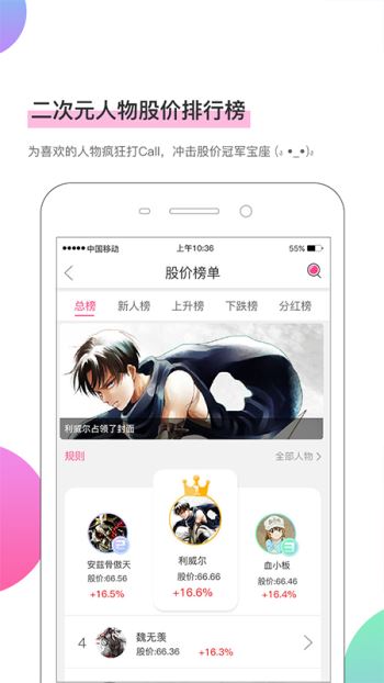 萌股app