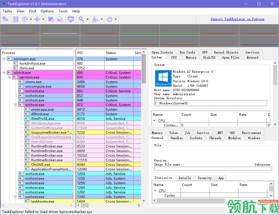 TaskExplorer任务管理器绿色版