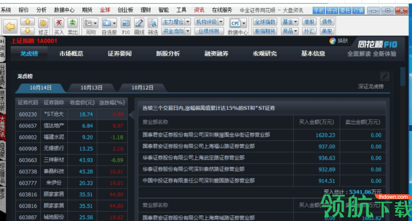 中金证券同花顺客户端官方版