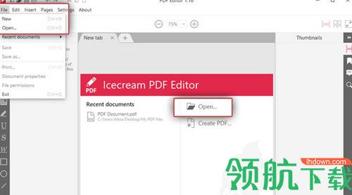 Icecream PDF Editor中文版