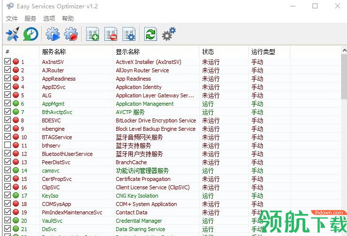 EasyServicesPotinizer系统工具绿色版