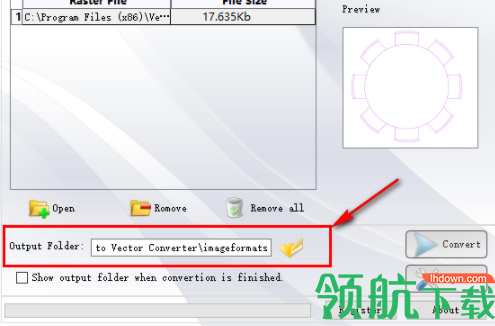 VeryPDFRastertoVectorConverter矢量图转换工具绿色版