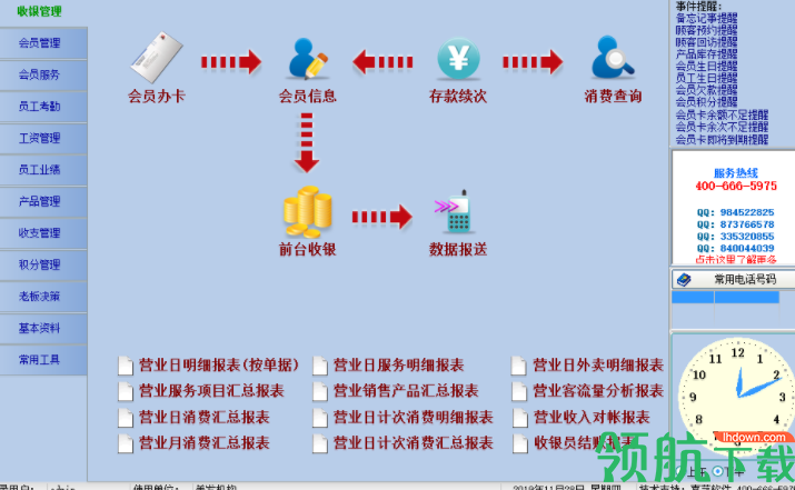 嘉艺美发店管理软件绿色版