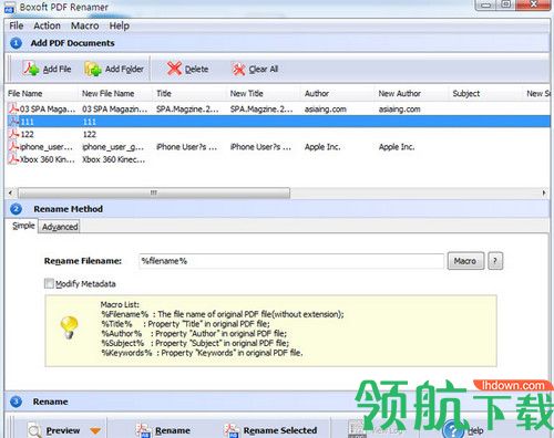 Boxoft PDF Renamer免费版
