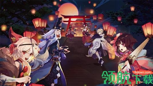 阴阳师之夏日祭壁纸安卓版