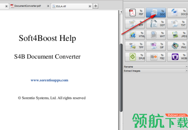 Soft4BoostDocumentConverter文档转换工具绿色版