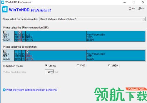 WinToHDD Enterprise 4破解版
