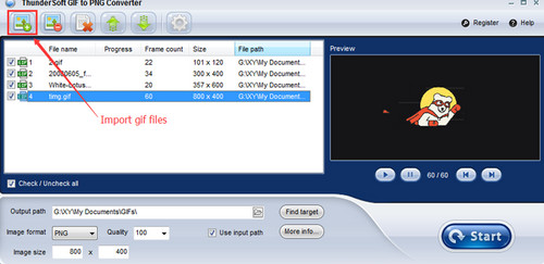 ThunderSoft GIF to PNG Converter破解版