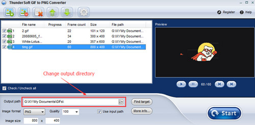 ThunderSoft GIF to PNG Converter破解版
