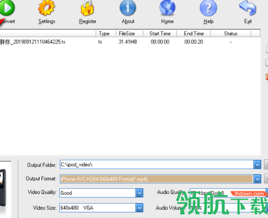 AlokVideotoiPodConverter视频转换工具官方版