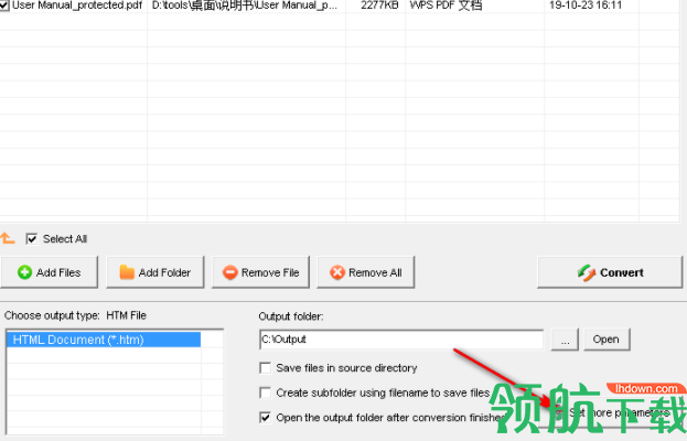 OkdoPdftoHtmlConverter转换工具绿色版