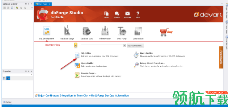 dbForgeStudioforOracle数据库管理工具官方版