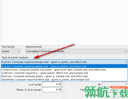 GPower功率分析工具绿色版