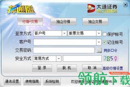 大通证券网上交易系统