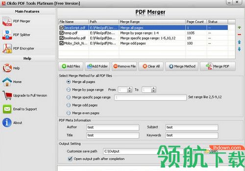 Okdo PDF Tools Platinum破解版
