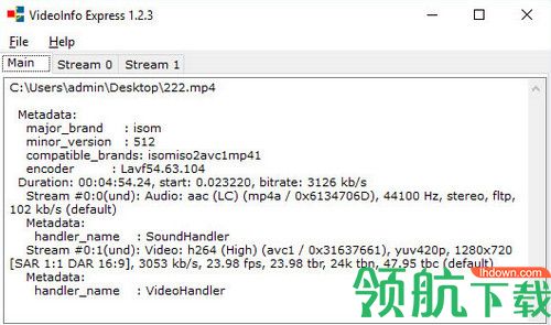 VideoInfo Express免费版