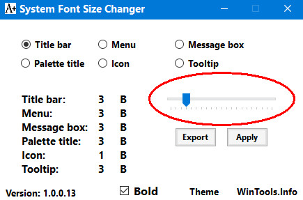System Font Size Changer免费版