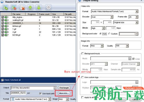 ThunderSoft GIF to AVI Converter破解版