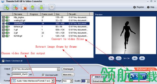ThunderSoft GIF to AVI Converter破解版