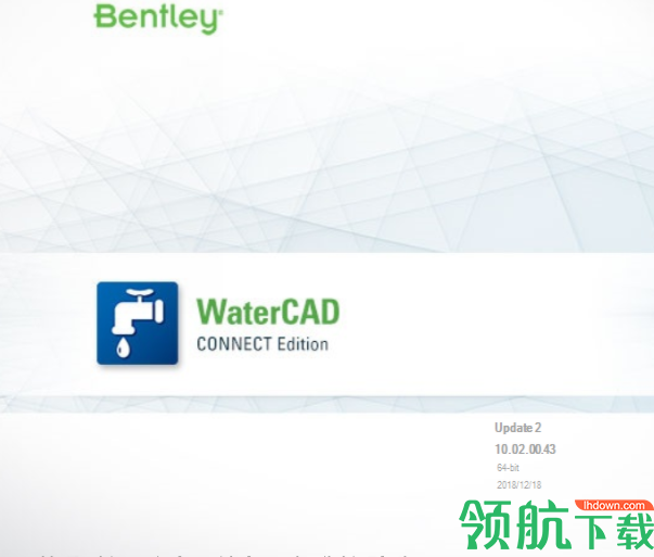 BentleyWaterCADCONNECTEditionUpdate配水建模破解版
