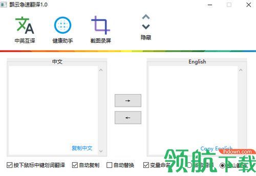 飘云急速翻译