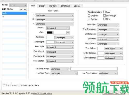 Simple CSS免费版