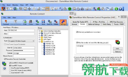 DameWare Mini Remote Control破解版