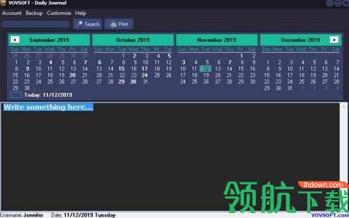 VovSoft Daily Journal破解版