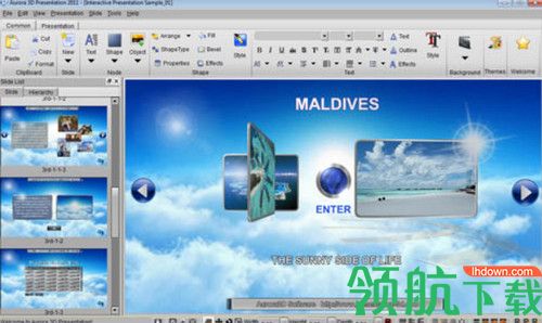 Aurora 3D Presentation破解版