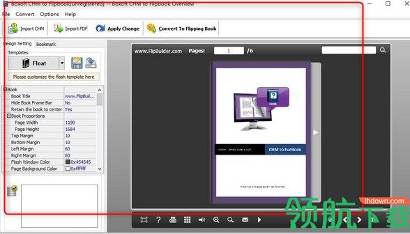BoxoftCHMtoFlipbook转换工具绿色版