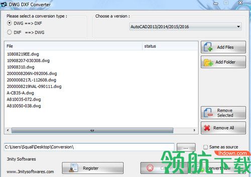 3nity DWG DXF Converter破解版