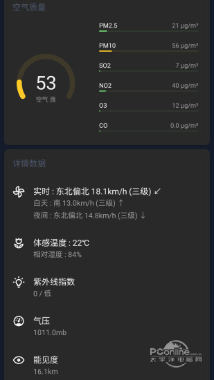 天气预报